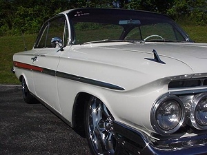 1961 CHEVY IMPALA SS BUBBLE TOP RECREATION