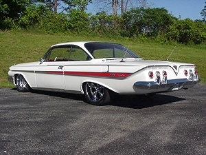 1961 CHEVY IMPALA SS BUBBLE TOP RECREATION