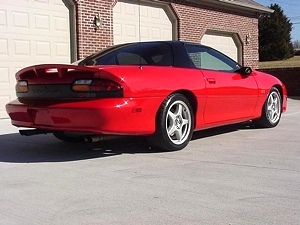 2001 CHEVY CAMARO SS WITH T-TOPS