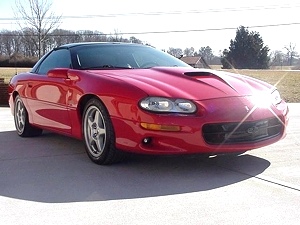 2001 CHEVY CAMARO SS WITH T-TOPS