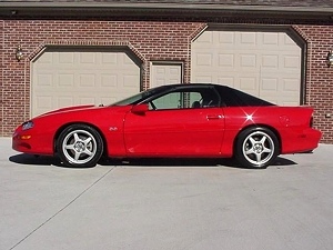 2001 CHEVY CAMARO SS WITH T-TOPS