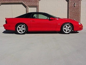 2001 CHEVY CAMARO SS WITH T-TOPS