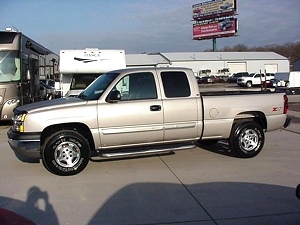 2004 CHEVY SILVERADO Z-71 EXTRA CAB 4X4