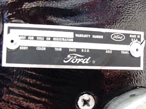 1966 FORD MUSTANG