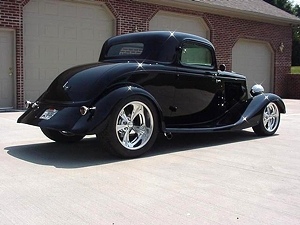 1934 FORD 3W COUPE