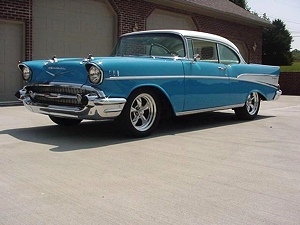 1957 CHEVY BEL-AIR TWO DOOR HARDTOP