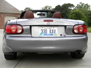 2002 Mazada Miata MX-5 Convertible Special Edition