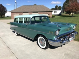 1957 CHEVY BEL AIR 4 DOOR WAGON